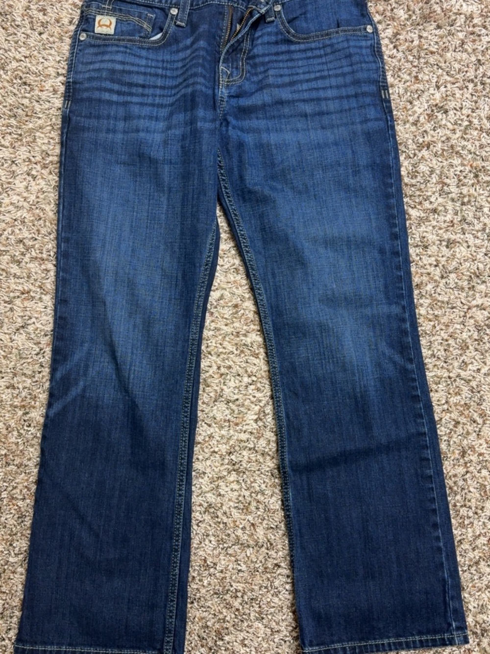 Men’s Ian Cinch Dark Blue Jeans